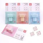 School Supplies Pinyin Checkered Seal Stamp Chinese Character Stroke Seal Stamp Language Exercise Chinese Training Tool