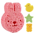 Scrubbing Bath Shower Sponge Gentle Body Scrubbing Sponge Soft Body Bath Sponge Shower Sponges Gift For Kids Children Girls And