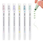 Highlighters Pastel Double End No Bleed Bible Highlighters Pens 6 Pieces Cute Aesthetic Markers Set Study Supplies And