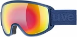 UVEX Topic FM SPH Navy Mat/Mirror Rainbow Okulary narciarskie