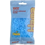 Hama H207-73 Midi Priehľadné modré korálky 1000 ks