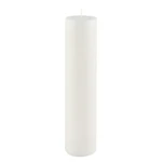 Biała świeczka Ego Dekor Cylinder Pure, 92 h