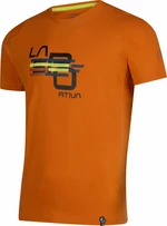 La Sportiva Stripe Cube T-Shirt M Hawaiian Sun M Camiseta Camisa para exteriores