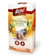 Café René Tea Plum & Cinnamon (Čaj Švetska a skořice)