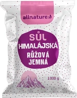 ALLNATURE Himalájská sůl růžová jemná 1000 g