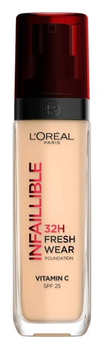 L'ORÉAL PARIS Infaillible Fresh Wear Dlouhotrvající tekutý make-up 100 Linen 30 ml L'ORÉAL PARIS Infaillible Fresh Wear Dlouhotrvající tekutý make-up 100 Linen 30 ml