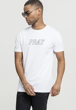 Pray Hands Tee white