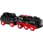 Brio World Parná lokomotíva s vodnou nádržou na batérie