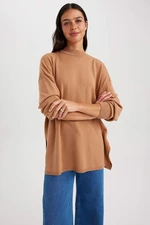 DEFACTO Relax Fit Half Turtleneck Tunic