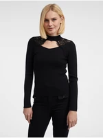 Orsay Black Women's Light Sweater with Lace - Women