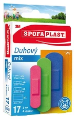 Spofaplast 3M 606 Duhový mix 17 ks