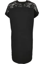 Women's lace T-shirt black