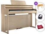 Roland HP 704 Light Oak SET Light Oak Piano numérique