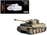 Germany Tiger I Late Production with Zimmerit Tank "Wittmanns Tiger 222 s.Pz.Abt.101 Normandy" (1944) "NEO Dragon Armor" Series 1/72 Plastic Model by