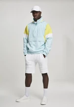 Light 3-Tone Tug of Yours Jacket Light Blue/Bright Yellow/White