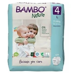 BAMBO Nature 4 Dětské plenkové kalhotky 7-14 kg 24 ks