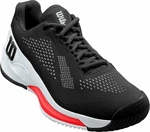 Wilson Rush Pro 4.0 Mens Tennis Shoe Black/White/Poppy Red 41 1/3 Męskie buty tenisowe