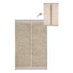 Beżowy bawełniany dywan 170x240 cm Duetto Sage – Lorena Canals