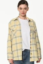 Z6663 DEWBERRY WOMEN'S SHIRT-ECRU