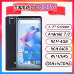 RAM 4GB ROM 64GB WCDMA GSM 5.7” cheap android phone for sale snapdragon Touch 2023 new GPS Smartphone cheap Mobile Phones