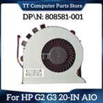 TT New Original Laptop CPU Cooling Fan Heatsink For HP 400 460 G2 G3 20-IN AIO 808581-001 Free Shipping