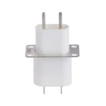 2pcs Electronic Microwave Oven Magnetron W/ Through-core Capacitor Pin Sockets Converter Home Microwave Magnetron Sockets Pins