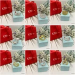 In 2022, the new Fit Creative Fashion 925 Silver Plated 14k Gold Charm Silver Ring Jewelry Gift