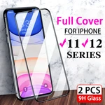 9D tempered film for apple iphone 12pro max 12 mini protective glass for iphone 11pro max 11promax 11 pro screen protector glass