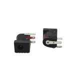 20PCS DC-005 DC power socket 5.5-2.1mm DC005 3PINS DIP TYPE COPPER FEET / heat-resistant ROHS Free shipping