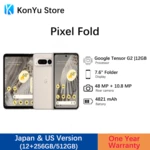 New Google Pixel Fold 5G Smartphone Google Tensor G2 120Hz Foldable OLED Display 48MP Triple Cameras Android 13 Pixel Fold Phone