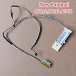 New Original LCD CABLE For Asus N55 /S /SF /SL /U NJ5 LED LVDS VIDEO FLEX Ribbon Connector DD0NJ5LC310/210