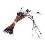 65pcs Breadboard Protoboard Jumper Wires Solderless Flexible Male to Male Cable Kit