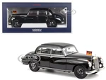 1955 Mercedes-Benz 300 Black "German Chancellor Konrad Adenauer" 1/18 Diecast Model Car by Norev