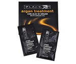 Šampón a maska pre poškodené vlasy Black Argan Treatment - 2 x10 ml (01283)