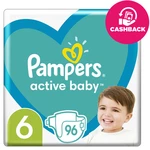 Pampers Active Baby Mega Pack S6 96 ks