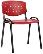ANTARES Konferenční židle TAURUS PN/PG LAYER černá/červená