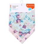 BabyOno Be Active Bandana Bib podbradníček pre deti od narodenia Floral 2 ks