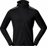 Bergans Rabot Active Mid Hood Jacket Men Black L Bluza outdoorowa