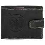 Pánská kožená peněženka černá - Delami Aroga Beran
