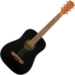 Fender FA-15 Čierna Akustická gitara