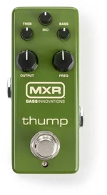 Dunlop MXR M281 Thump Bass Preamp Pedal de efectos de bajo
