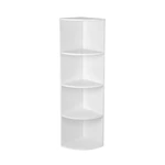 Boxxx ROHOVÝ REGÁL, bílá, 30/129,5/30 cm