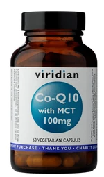 VIRIDIAN Co-Q10 with MCT 30 kapslí