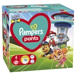 PAMPERS Baby dry edícia Paw Patrol veľ. 4 plienkové nohavičky 9-15 kg 72 ks PAMPERS Baby dry edícia Paw Patrol veľ. 4 plienkové nohavičky 9-15 kg 72 ks