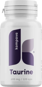 KOMPAVA Taurín 600 mg, 120 kapsúl
