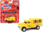 1955 Chevrolet Utility Truck Yellow "Song Co. Refrigeration and Heating" 1/87 (HO) Scale Model by Classic Metal Works