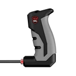 Tyč vytierača Bore-Max Smart Rod Handgun 9" Real Avid® (Farba: Čierna / sivá)