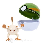 Orbico Pokémon Clip and Go Nest Ball - figurka Mankey