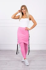 Pants/suit with selfie lettering light pink