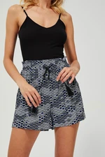 Printed shorts - dark blue